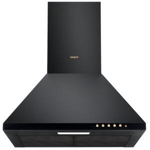 Okap AKPO WK-4 Classic Gold Eco 50 Czarny 499.6m3/h 74dB klasa C