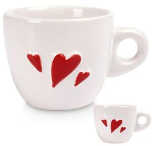 Kubek do espresso ceramiczna SERCE 80 ml