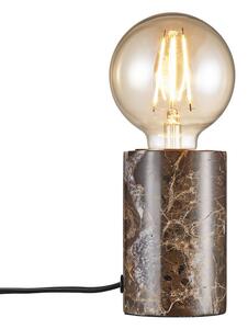 Lampa stołowa Siv - brązowy marmur