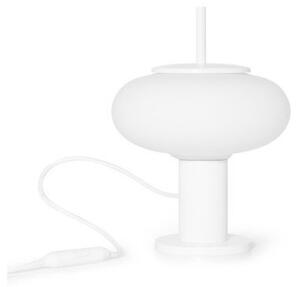 Lampa stołowa Torni St - owalna, biała