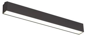 Lampa sufitowa Linear S - czarna, LED, 4000K, ściemnialna