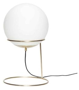 Lampa stołowa kula Balance - szklana, złota