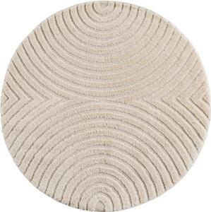 Kremowy okrągły dywan ø 200 cm Art 1122 – Ayyildiz Carpets