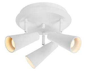 Biała lampa sufitowa Crest - regulowane reflektory