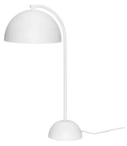 Biała lampa stołowa Form - okrągły klosz