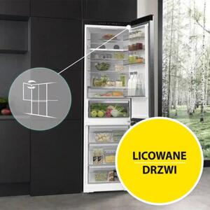 Lodówka HISENSE RB3P410SACC 413l ExtraSpace 34dB No frost 203cm do obudowy WiFi Connectlife Srebrna Smartfresh