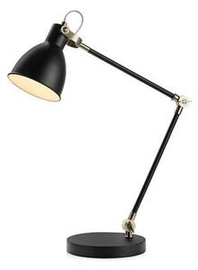 Czarna lampa biurkowa vintage - House - regulowana