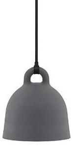 Szara lampa wisząca Bell XS - mały klosz