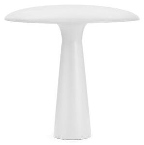 Elegancka lampa stołowa Shelter - biała