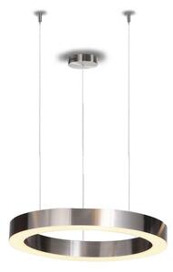 Lampa wisząca Circle - LED, srebrna, 40cm