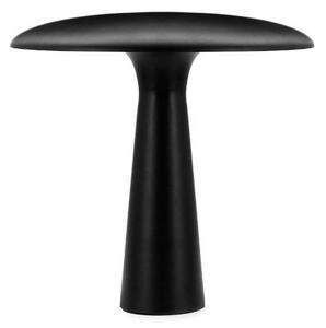 Czarna lampa stołowa Shelter - metalowa