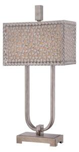 Lampa stołowa Confetti – Ardant Decor – srebrna mozaika