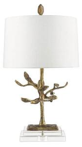 Oryginalna lampa stołowa Audubon - złota, kremowa