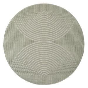 Zielony okrągły dywan odpowiedni na zewnątrz ø 80 cm Nova 1201 – Ayyildiz Carpets