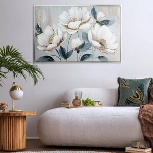 Obraz EUROFIRANY 672 90 x 60 cm Biały