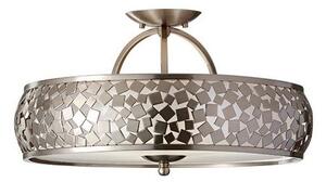 Metalowa lampa sufitowa Wonder - Ardant Decor - srebrna