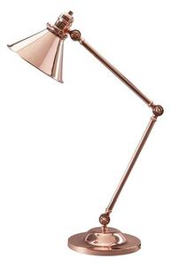 Klasyczna lampa biurkowa Saxon - Ardant Decor - miedź
