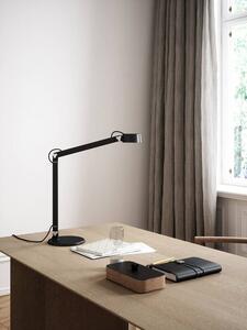 Lampa stołowa / kinkiet Nobu - DFTP, czarna, LED