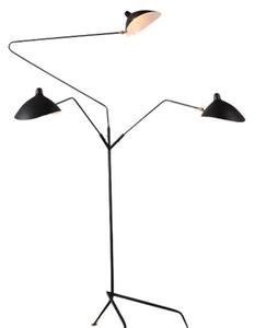 Nowoczesna lampa podłogowa Crane - 3 regulowane klosze