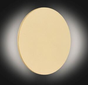 Okrągły złoty kinkiet Oregon - LED - M