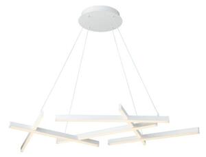 Biała lampa wisząca Line - oświetlenie LED