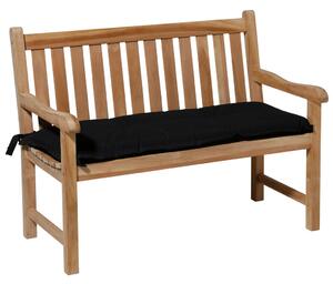 Madison Poduszka na ławę Panama, 120x48 cm, czarna