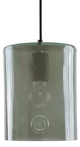 Lampa wisząca Neo II - Gie El Home - szkło barwione, szara