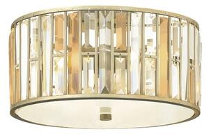 Dekoracyjny złoty plafon z kryształkami - Opal 2