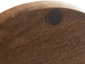 Patera drewniana 2-poziomowa MANGO 30 cm