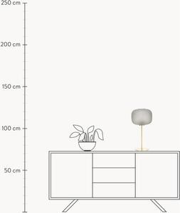 Lampa stołowa ze szklanym kloszem Sober