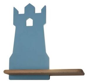 Kinkiet TOWER niebieski LED 1x4W 200lm wym:28,5x27x12cm IP20 Candellux