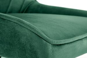 Fotel młodzieżowy obrotowy RICO - zielony