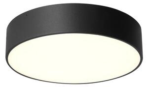 LAMPA sufitowa DISC 30306102 Kaspa plafon OPRAWA metalowa LED 30W 3000K okrągła czarna - czarny