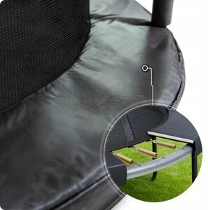Trampolina dla dzieci do domu mała 4.5FT 140CM bezpieczna siatka Thunder