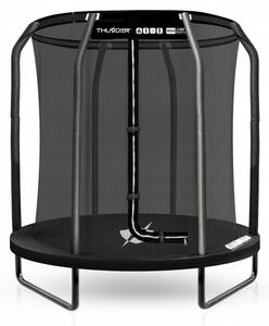 Trampolina dla dzieci do domu mała 4.5FT 140CM bezpieczna siatka Thunder