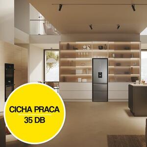 Lodówka HAIER HTW5618DWMG No Frost 185cm Inox