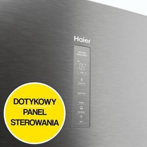 Lodówka HAIER HTW5618DWMG No Frost 185cm Inox