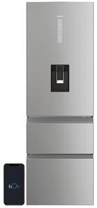 Lodówka HAIER HTW5618DWMG No Frost 185cm Inox