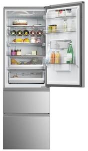 Lodówka HAIER HTW5618DWMG No Frost 185cm Inox
