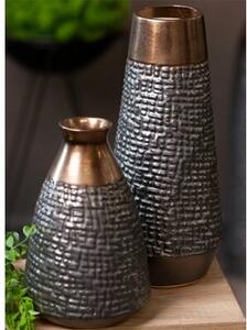 Wazon EUROFIRANY Morena 09 14X27 cm Stalowy