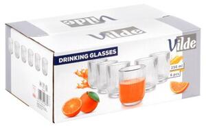 Szklanki 250 ml 6 szt