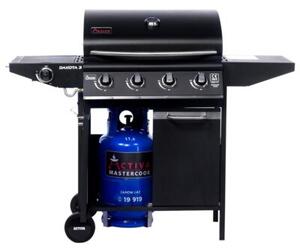 Grill ogrodowy gazowy ACTIVA Dakota III 4+1 19784GD 12.8 kW (4 x 3.2 kW + 3.2 kW) 64 x 40 cm