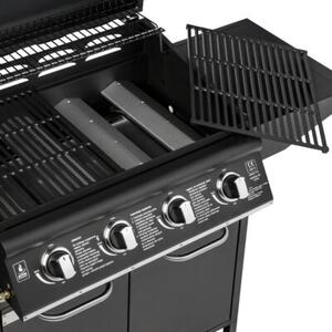 Grill ogrodowy gazowy ACTIVA Dakota III 4+1 19784GD 12.8 kW (4 x 3.2 kW + 3.2 kW) 64 x 40 cm
