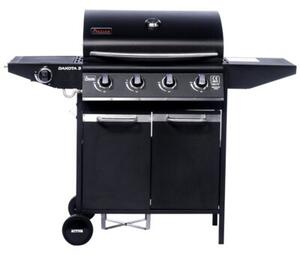 Grill ogrodowy gazowy ACTIVA Dakota III 4+1 19784GD 12.8 kW (4 x 3.2 kW + 3.2 kW) 64 x 40 cm