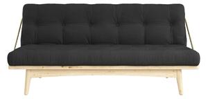 Sofa rozkładana Karup Folk Clear/Dark Grey