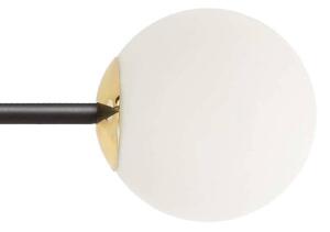 Modernistyczna LAMPA sufitowa ASTRA 10776602 Kaspa loftowa OPRAWA szklane kule balls czarne białe - czarny