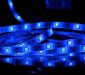 Zestaw Taśma LED 18W 5m IP20 RGB kontroler, pilot, zasilacz 314437 Polux