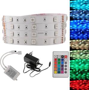 Zestaw Taśma LED 18W 5m IP20 RGB kontroler, pilot, zasilacz 314437 Polux
