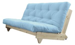 Sofa rozkładana Karup Design Fresh Natural Clear/Light Blue
