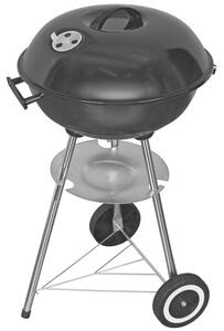 Grill ogrodowy węglowy ACTIVA 19340 Zamykany, okrągły, na kółkach